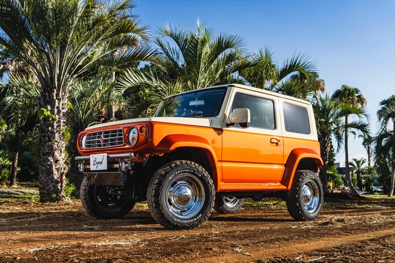 Jimny ジムニー JB64 JB74専用 アルミビレット 30m m903 フロントバンパー 鏡面タイプ ジムニー JB64 (～2025.10) BEYOND
