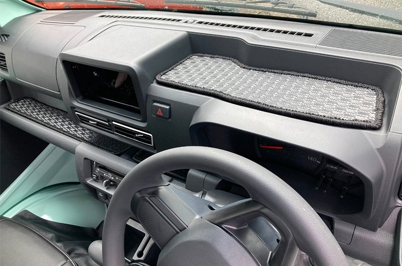 ラバートレイマット ブラック ハイゼットトラック(ジャンボ) S500P