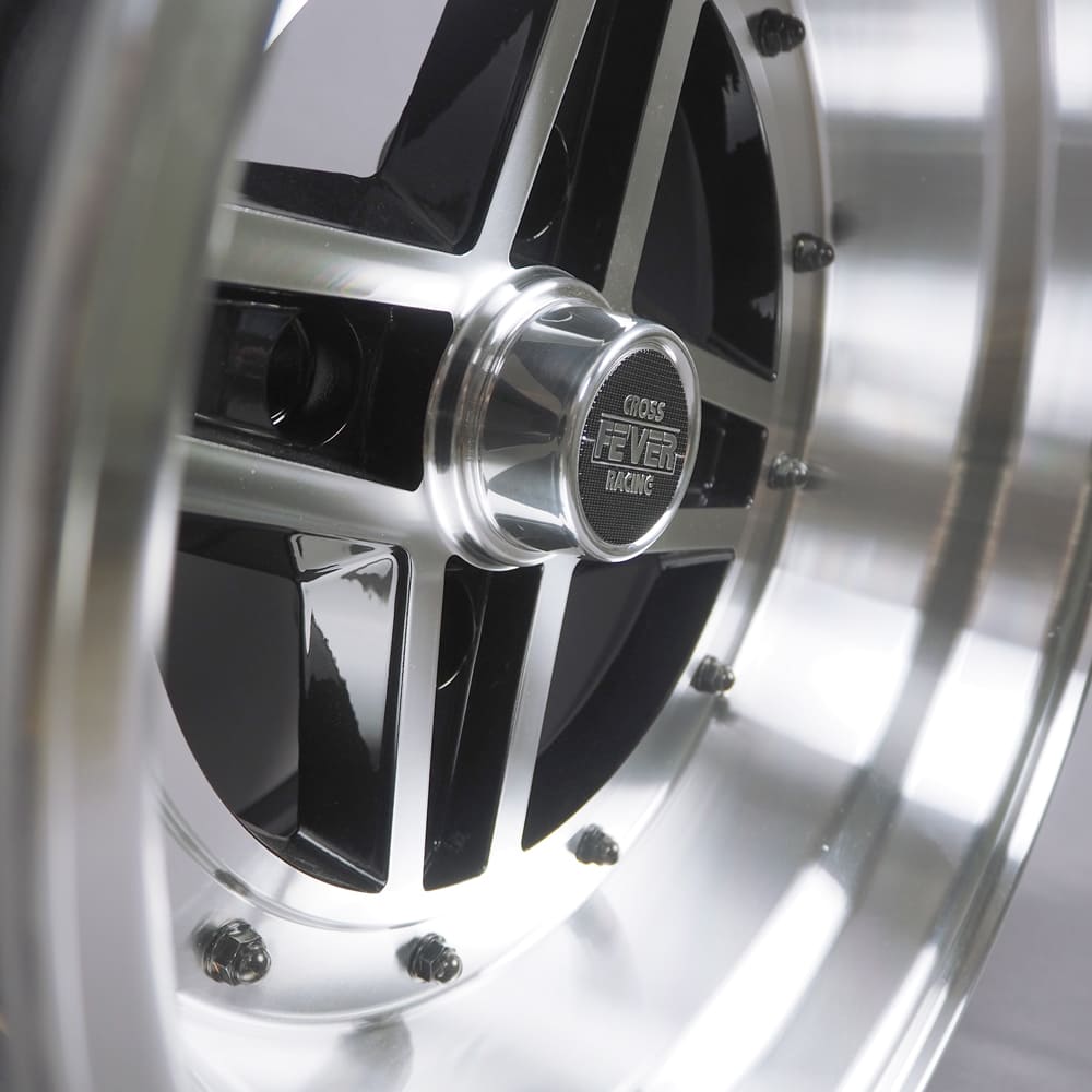 クロスフィーバーレーシング アルミホイール 2本 14インチ 9J 選べる