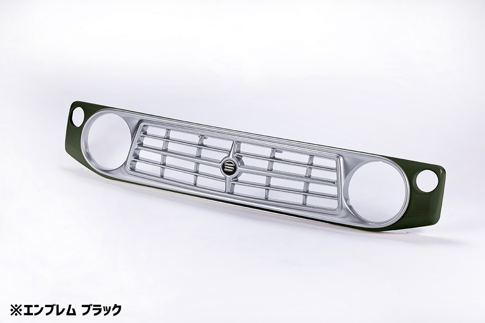 フロントグリル ジムニー JB74 BEYOND ジャングルグリーン 塗装