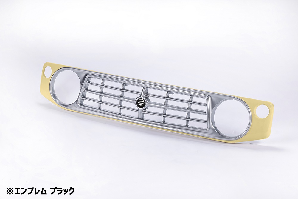 フロントグリル ジムニー JB64 BEYOND シフォンアイボリーメタリック