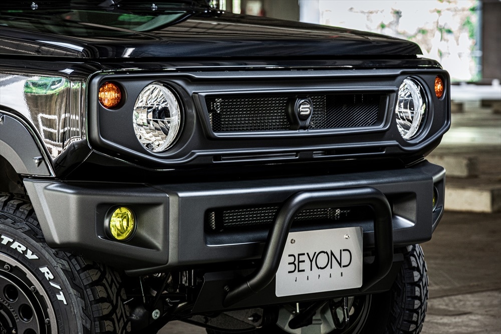 フロントグリル ジムニー ノマド JC74 BEYOND レビンフェイスグリル