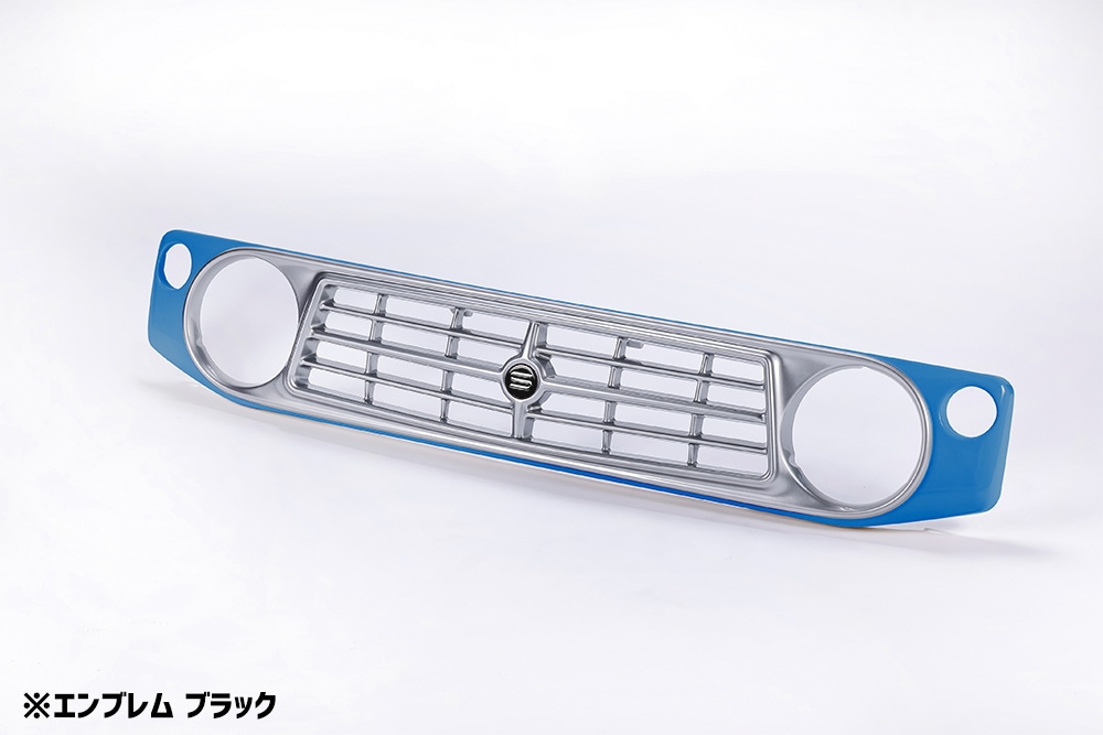 フロントグリル ジムニー シエラ JB74 BEYOND ブリスクブルー