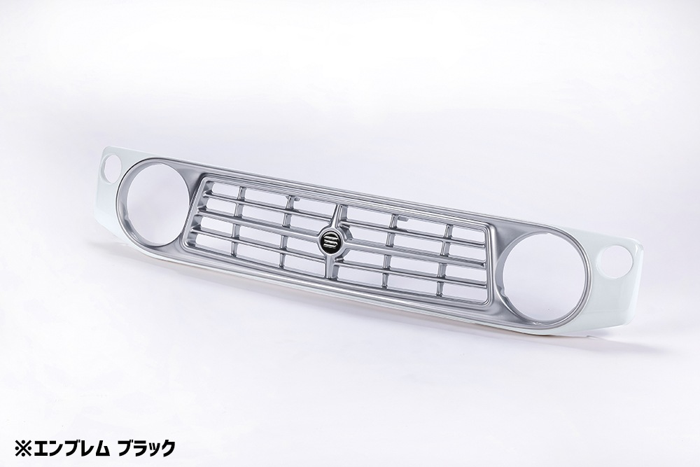フロントグリル ジムニー ノマド JC74 BEYOND スペリアホワイト 塗装済