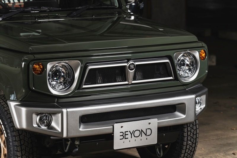 フロントグリル ジムニー シエラ JB74 BEYOND シフォンアイボリー
