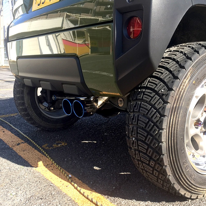 タフト マフラー LA910S ターボ車専用 チタンテール 車検対応 Spiegel