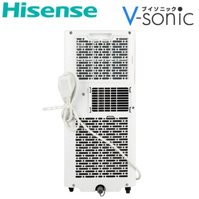 MB5☆HISENSE 著しい HPAC-22E WHITE スポットエアコン 保証付