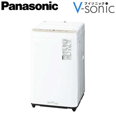 全自動洗濯機 Fシリーズ [洗濯7.0kg /上開き] ライトベージュ NA-F7B3