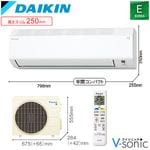 エアコン,家庭用ルームエアコン,おもに10畳用（2.8kW）｜ V