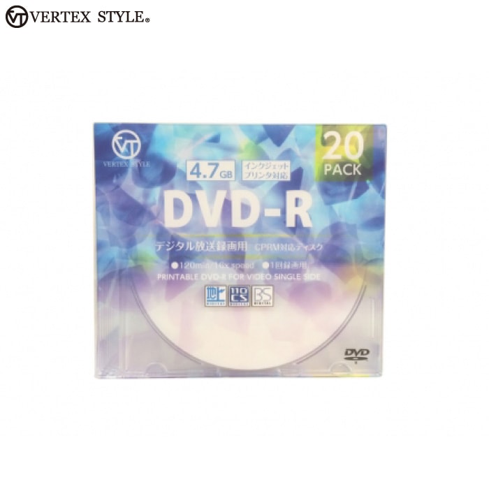 ⭐︎富士フィルム　Fujifilm DVD-R 20枚パック　120分 デジタル放送録画用 DVD-R 120分/4.7GB DR-120DVX.20CAN 20枚ケース×6