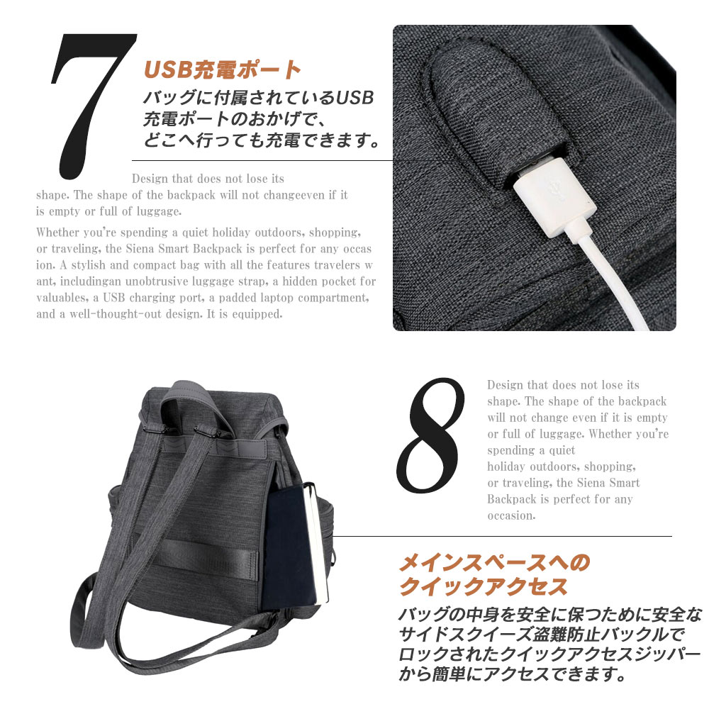 ノルディス Nordace COMINOコレクション ミニデイパック ND1059