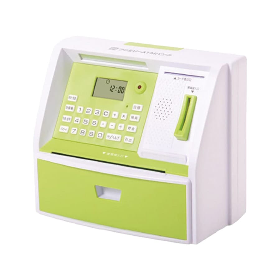 マイATMバンク / ファミリーATMバンク しゃべるATM型貯金箱 | おもちゃ