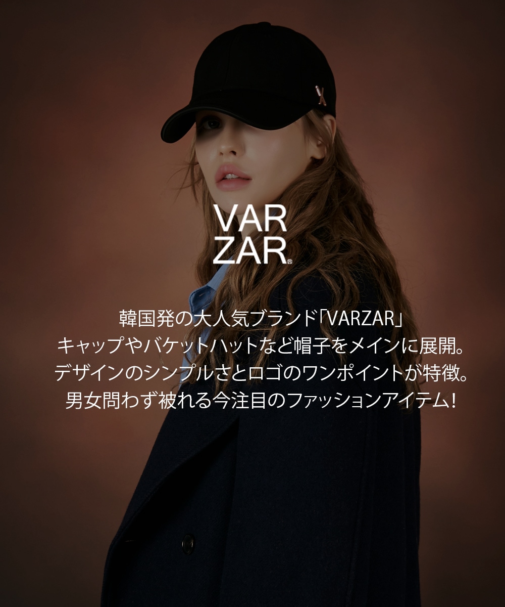 VARZAR バザール Rose gold stud over fit ball cap | ファッション
