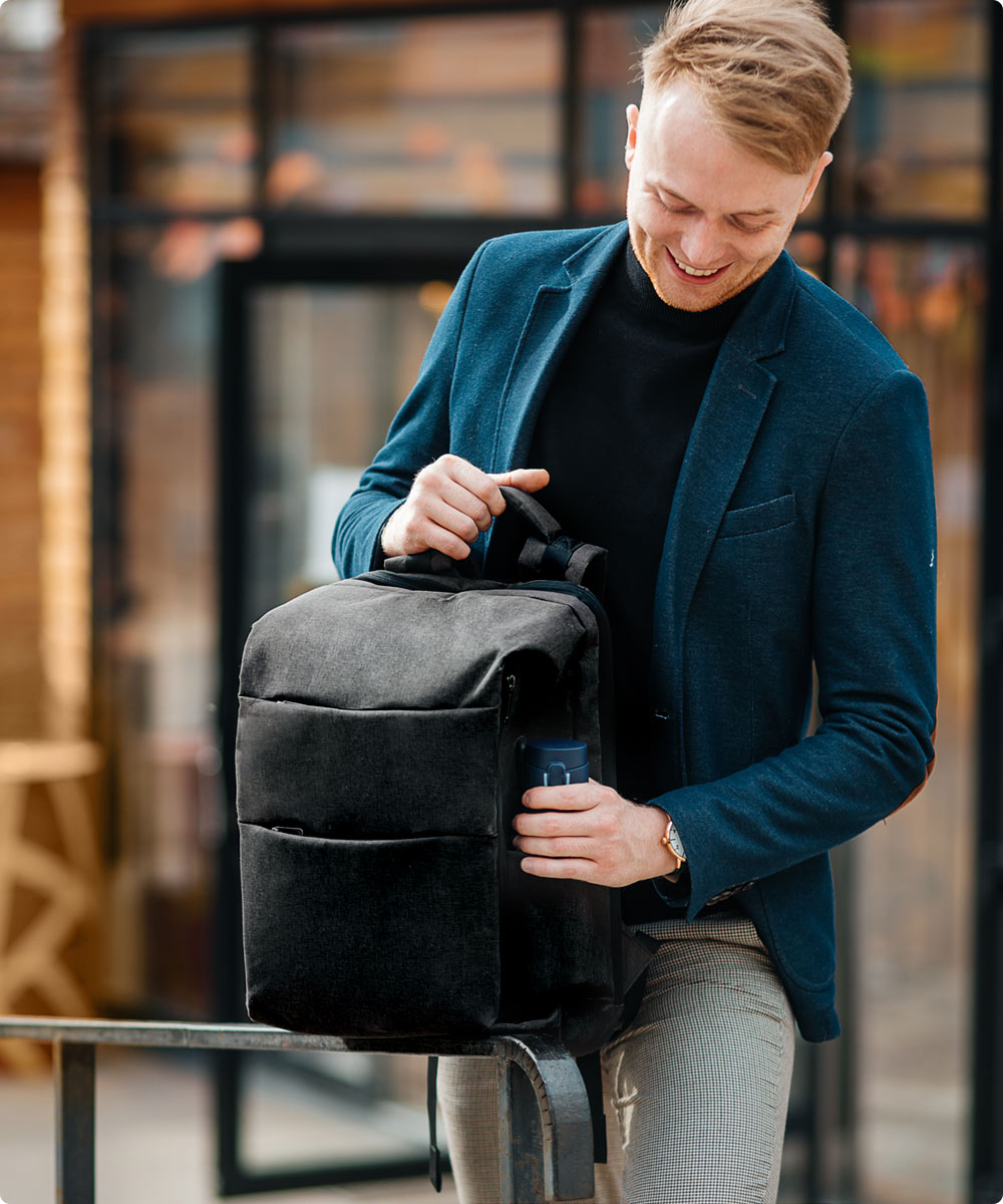 ノルディス Nordace Nelson スマートトラベルリュック ML25149 18L