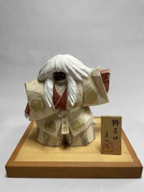 一品物】【孫の代まで残せる超一級品】【木彫胡粉人形】三つ折り