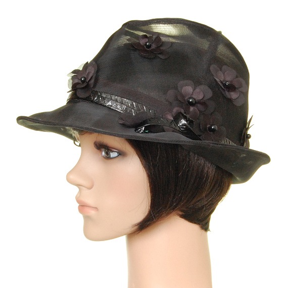 ���ޤ�ϥå� - See-through BOTANICAL Black