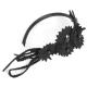 塼 - GIZAGIZA FLOWER / Hairband Black