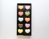 ハート最中・想ひいろいろ　10個入り　