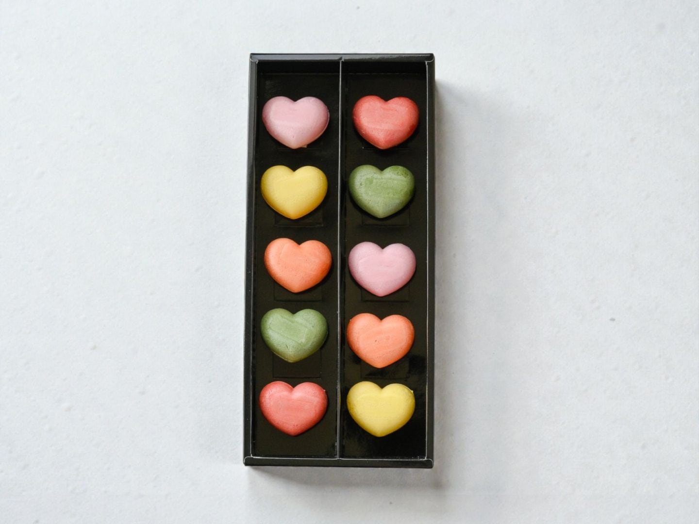 ハート最中・想ひいろいろ　10個入り