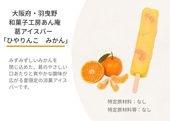 新食感！葛アイスバー「ひやりんこ　みかん」単品　【冷凍】