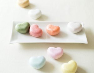 ハート最中 2個入り袋 たくさん配る時に最適