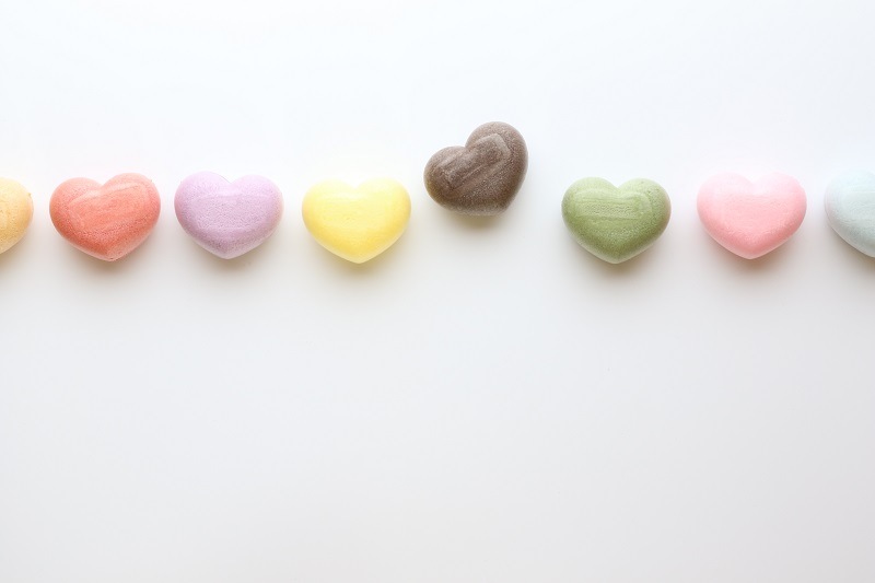 ハート最中・想ひいろいろ　5個入り　大阪/南河内セレクト