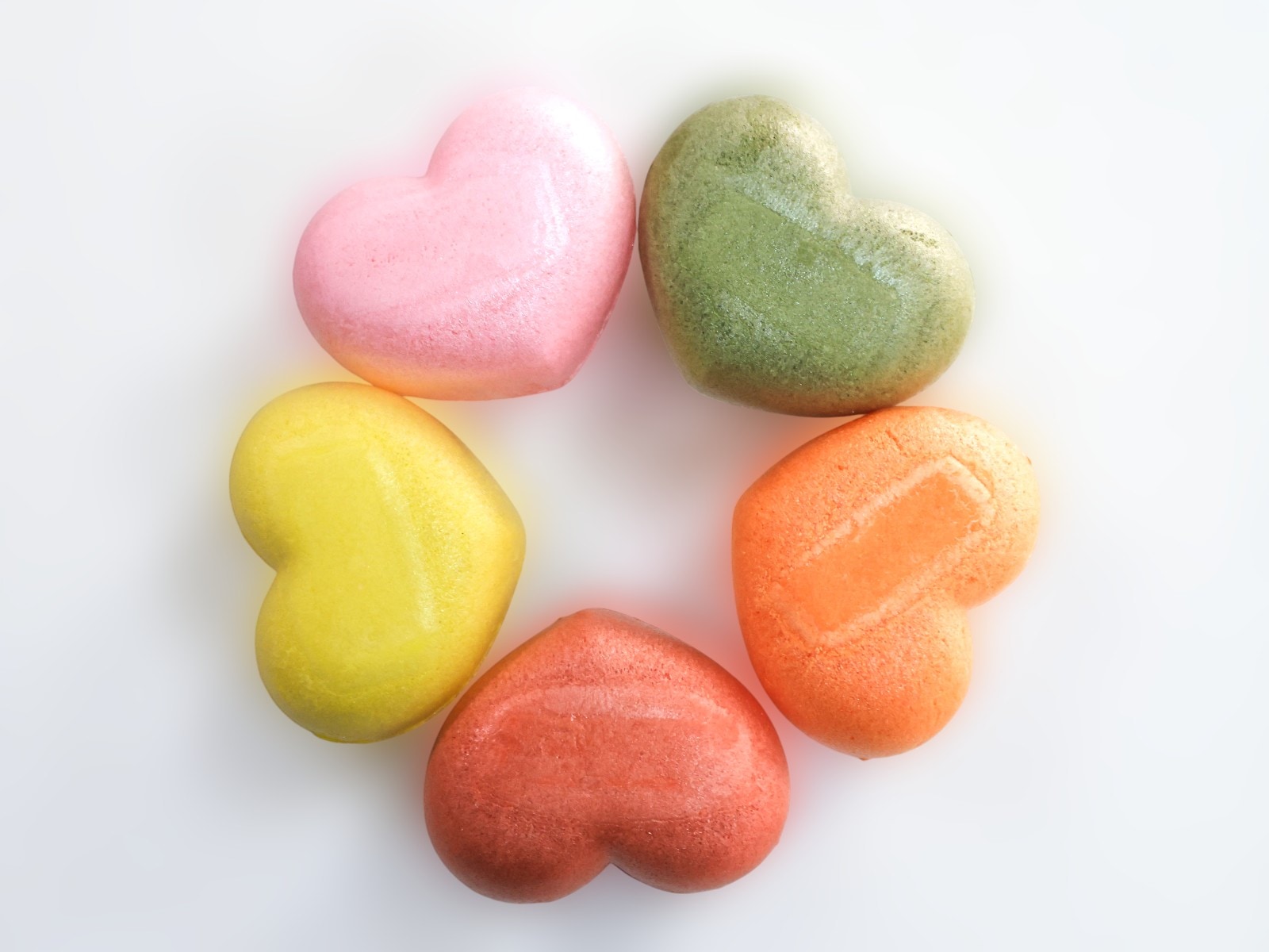 ハート最中・想ひいろいろ 30個入り