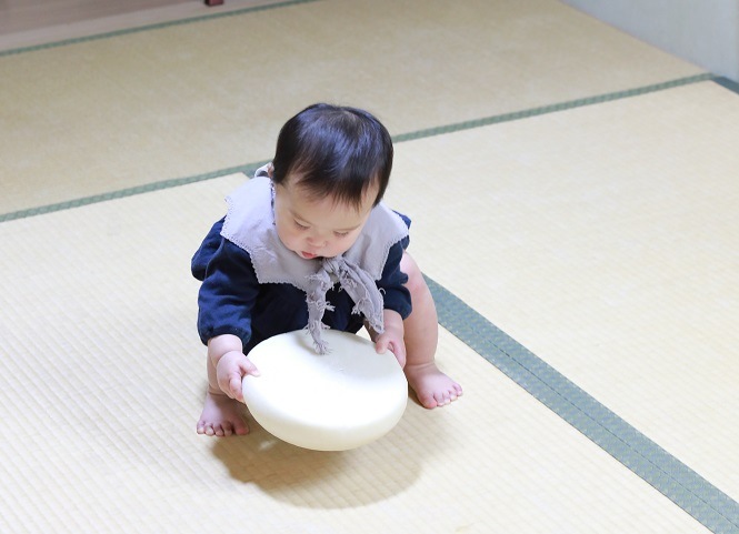 一升餅（くまのナップサック付）