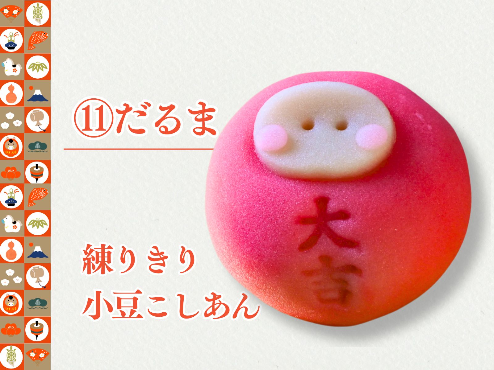 2026正月上生菓子12種セット　【冷凍】