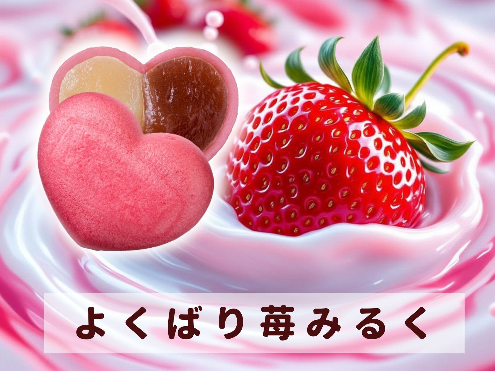 ハート最中・想ひいろいろ 5個入り