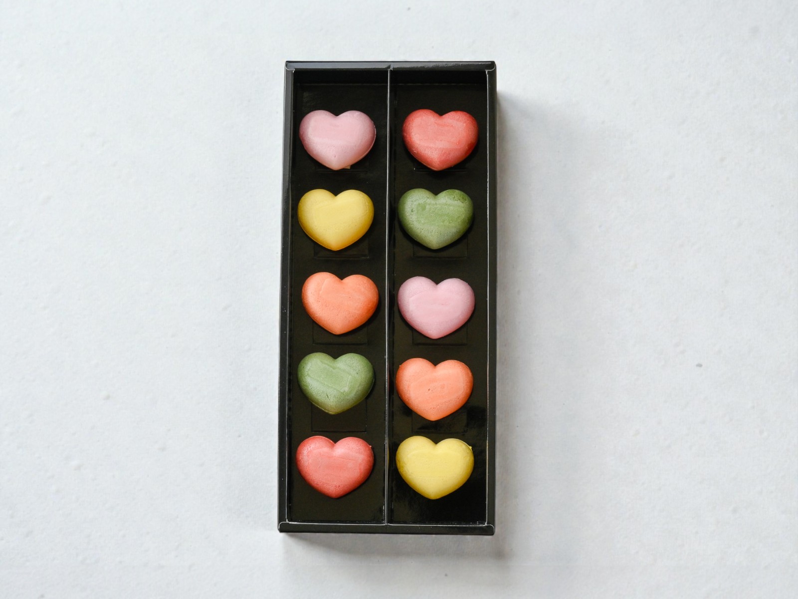 ハート最中・想ひいろいろ　10個入り