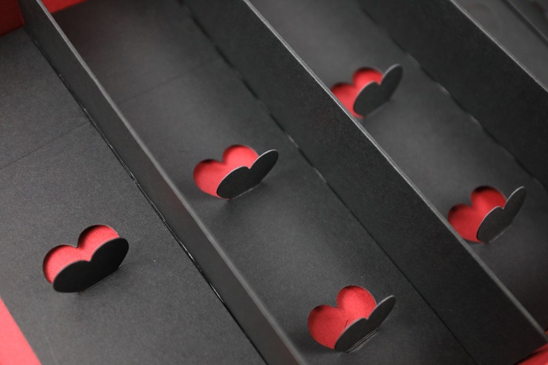 ハート最中・想ひいろいろ　15個入り　