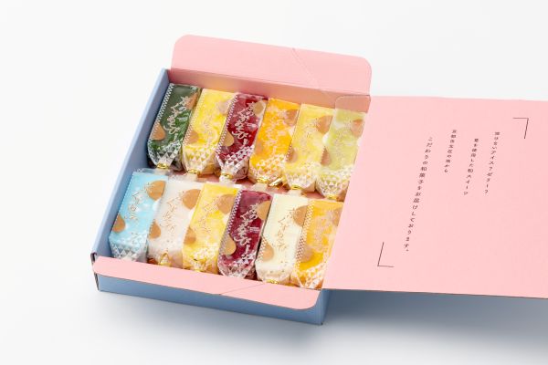 【進物箱入り】京のくずあそび12本入り