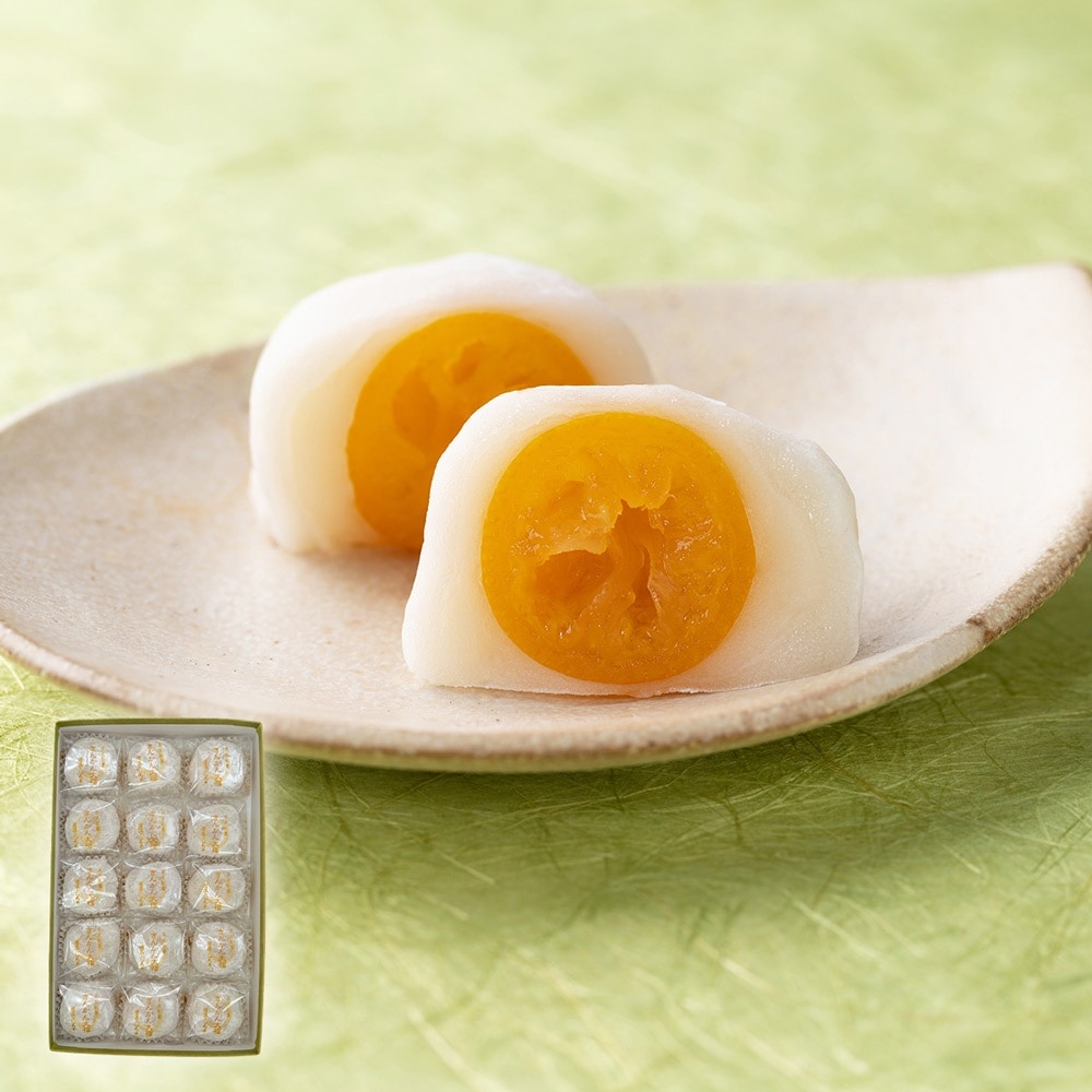 果実彩菓 きんかん大福 15個入