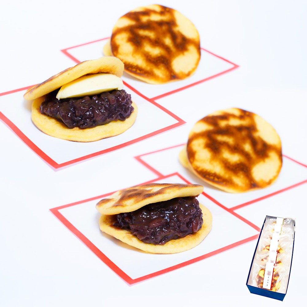 とらやき3個、とらやきバター3個