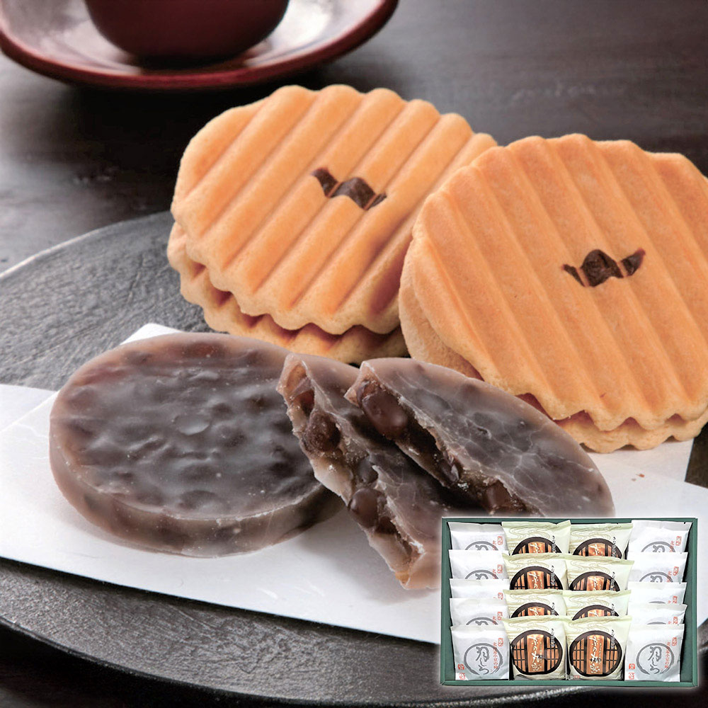 京の丸窓・月しろ詰合せ　18枚入