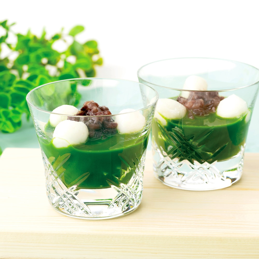 宇治抹茶の冷やしぜんざい2個入り