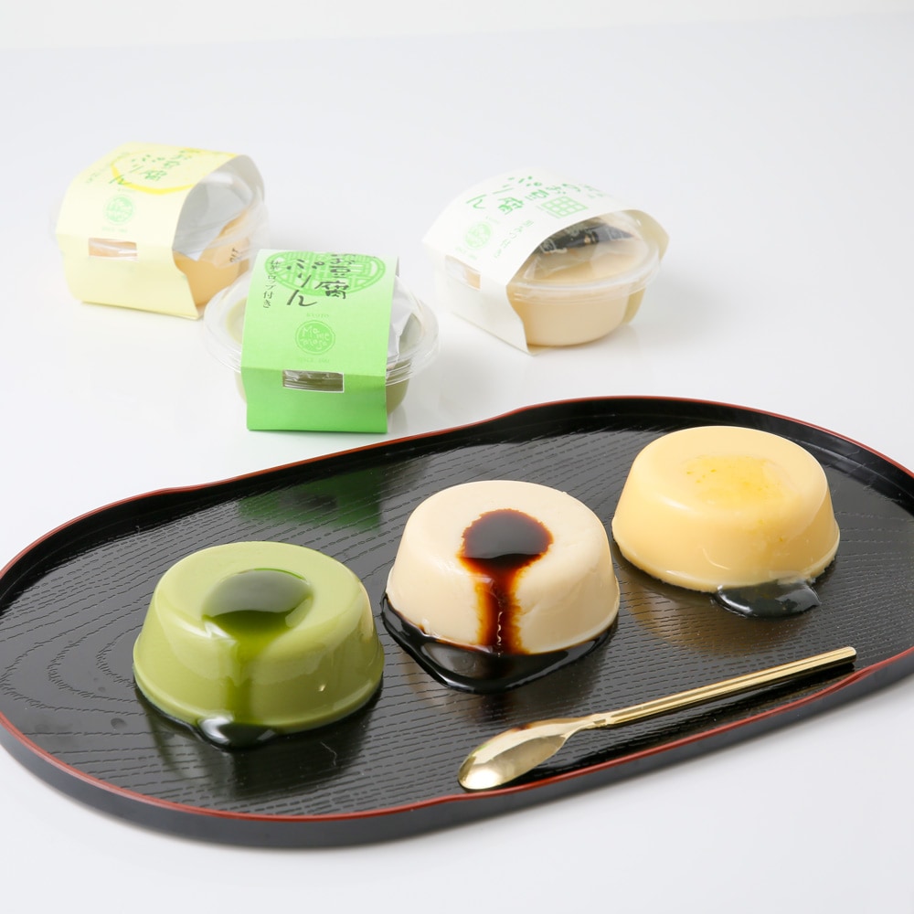 京のお豆腐ぷりん詰合せ 12個入 | [京都｜豆政] | 和菓子マルシェ