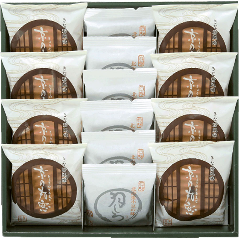 京の丸窓・月しろ詰合せ　14枚入