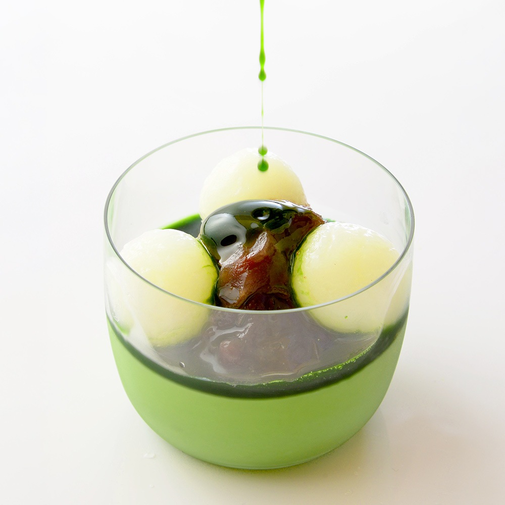 宇治抹茶白玉プリン2個入り（抹茶みつ付）