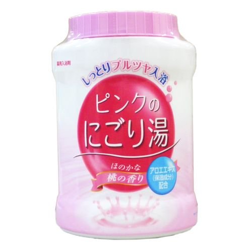 薬用入浴剤 ピンクのにごり湯 680g ほのかな桃の香り お得に買えるドラッグストア わごんせるの通販