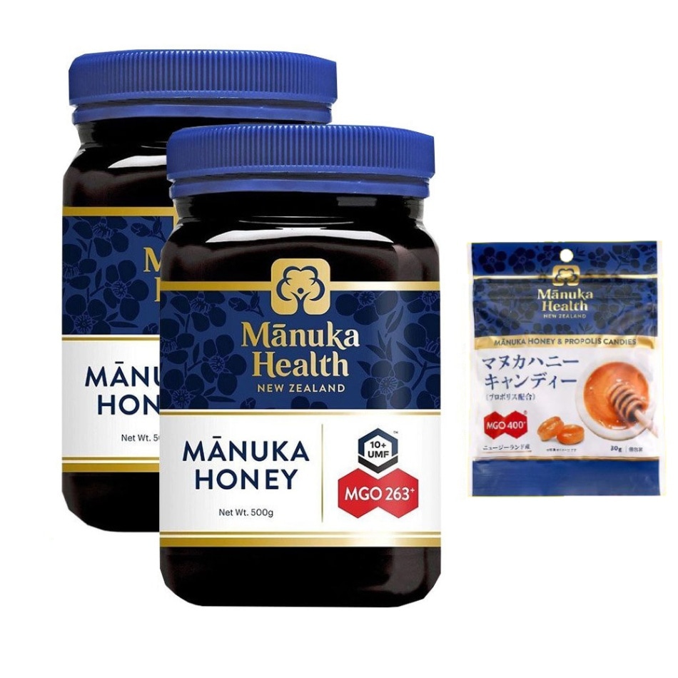 Manuka Health マヌカヘルス マヌカハニー MGO400+ 500g 2個セット