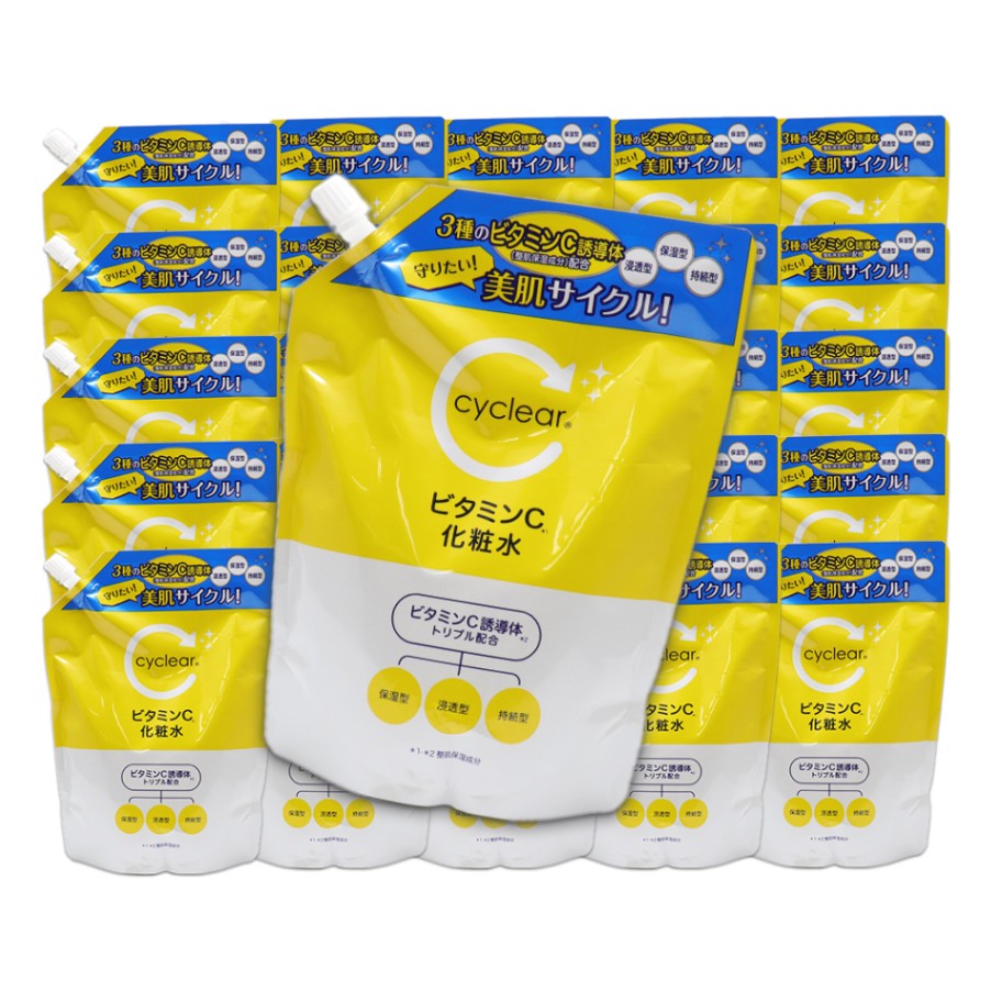 ビタミンC誘導体 化粧水 詰替 500ml ×20個 ビタミンC 柑橘系の香り