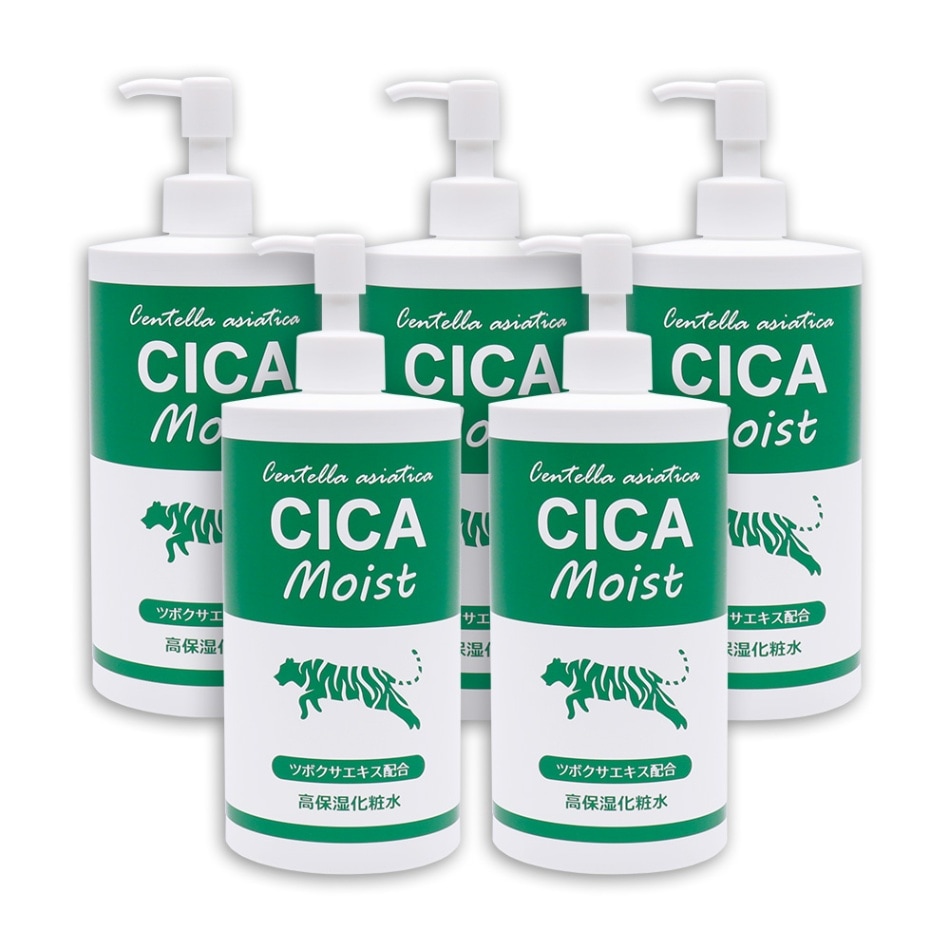 CICA Moist 高保湿化粧水 500g ×5本 モイスチャーローション ツボクサ