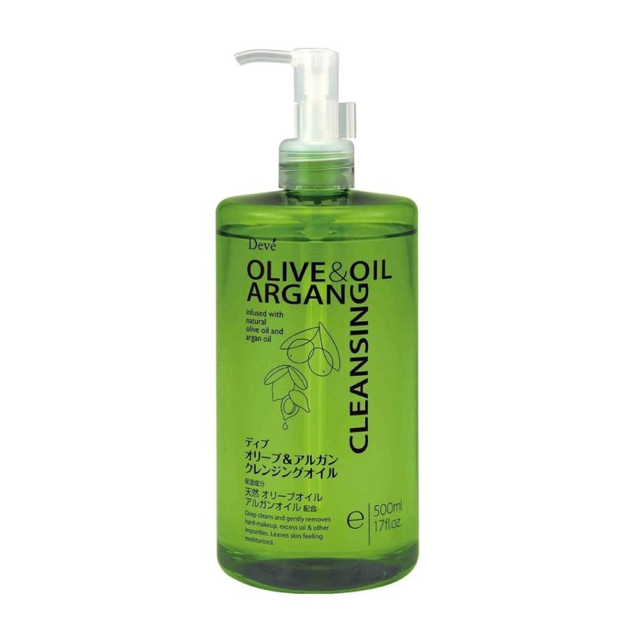 ディブ オリーブ＆アルガン クレンジングオイル 500ml 2本セット