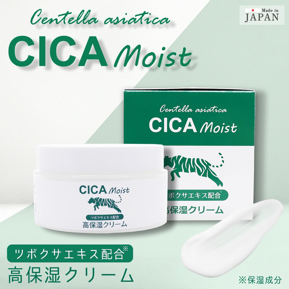 CICA Moist 高保湿クリーム 100g ×10個 モイスチャークリーム ツボクサ