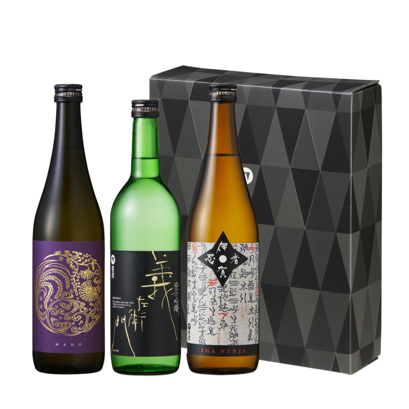 SH-31 育モト 純米吟醸 真秀・純米吟醸 義左衛門・純米酒 伊賀忍者