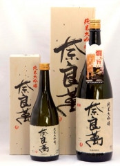 ★人気清酒★奈良萬 【純米大吟醸】 1800ml 箱付 福島夢心酒造2本セット 夢心 奈良萬 純米大吟醸 720ml/1800ml | 喜多方のお酒,夢心酒造