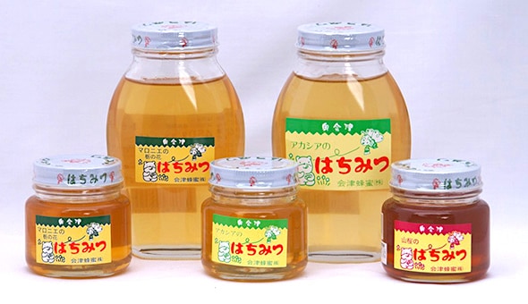 会津はちみつ(栃の花・アカシア・山桜 各160g/450g) | すべての
