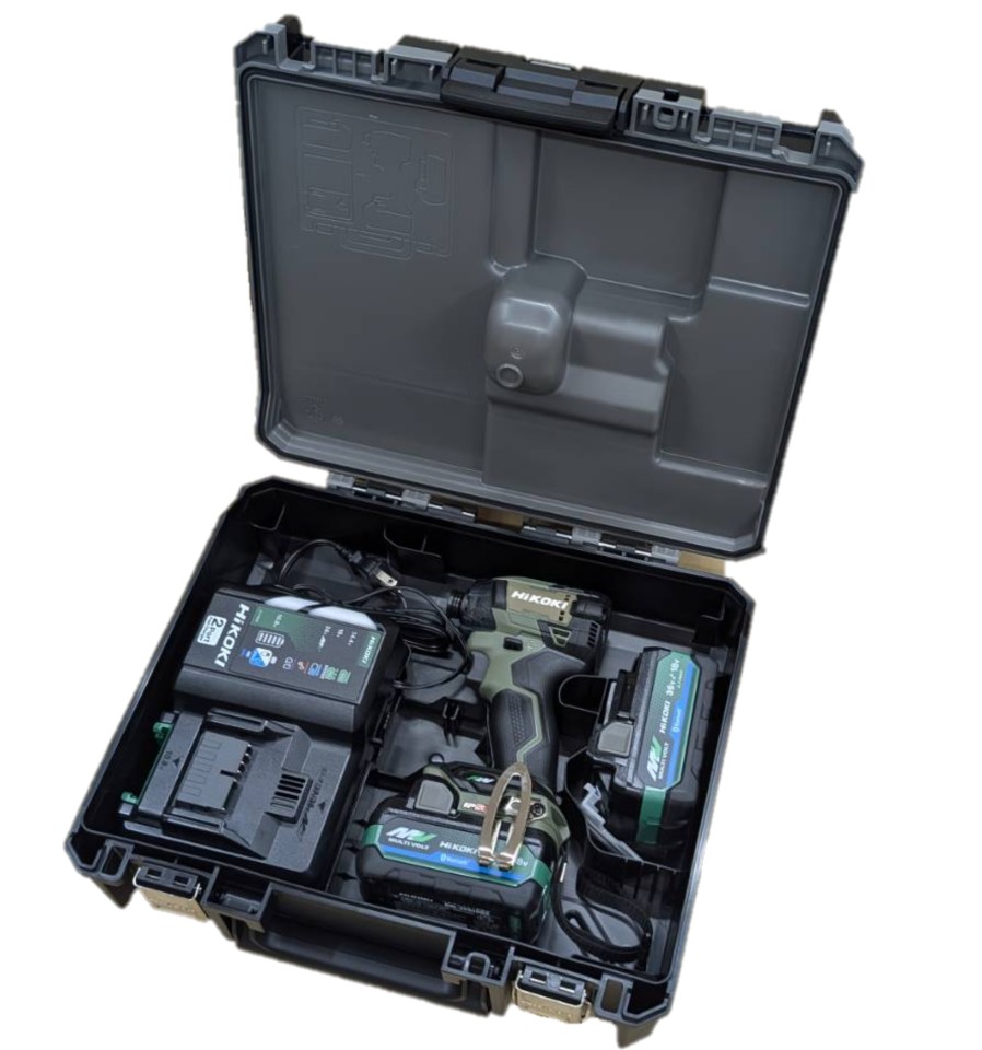HIKOKI WH36DD 2XHGSZ コードレスインパクトドライバ 36V マルチボルト フォレストグリーン ハイコーキ 【フルセット】DIY 工具 日曜大工 穴あけ ※沖縄は別途送料が必要